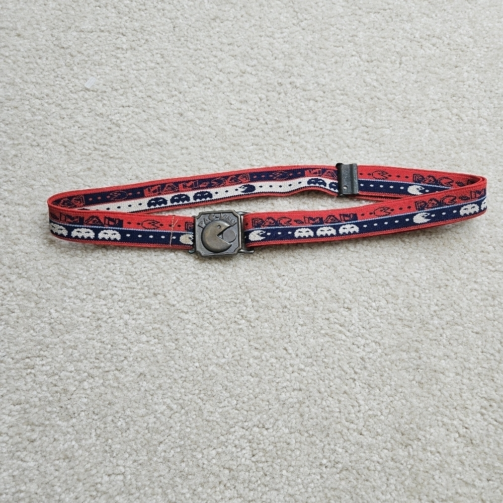 Pac Man Kids Vintage 1980 Bally Belt